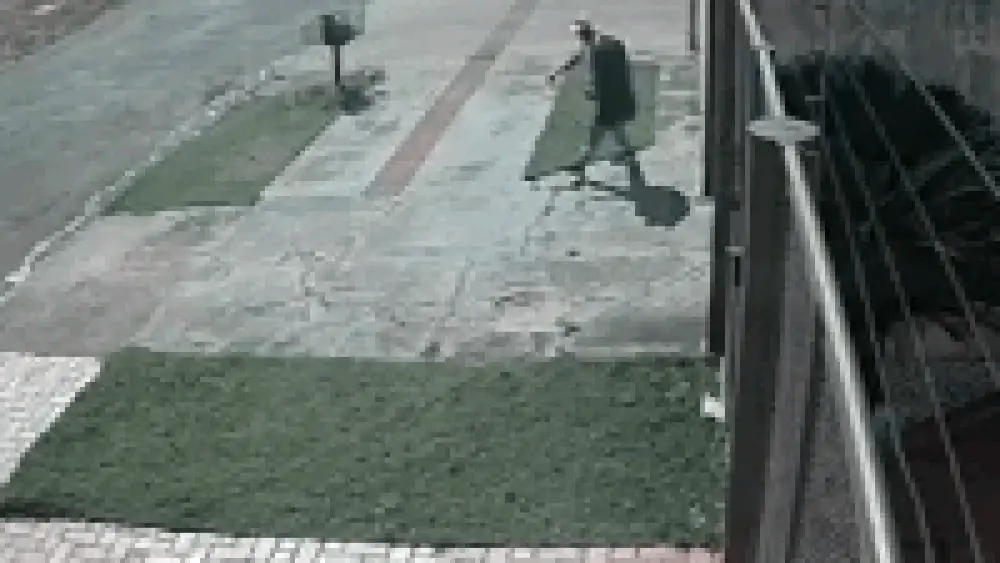 Ladrão furta casa e foge com TV de 32" nas costas na Vila Ipiranga