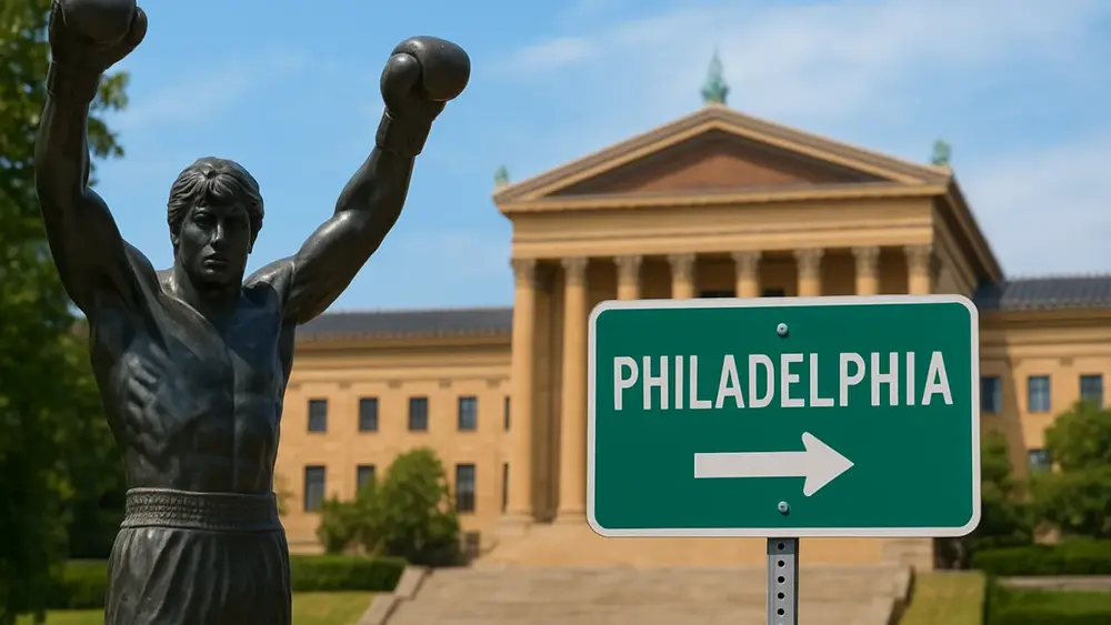 Por que Rocky Balboa foi filmado em Philly?