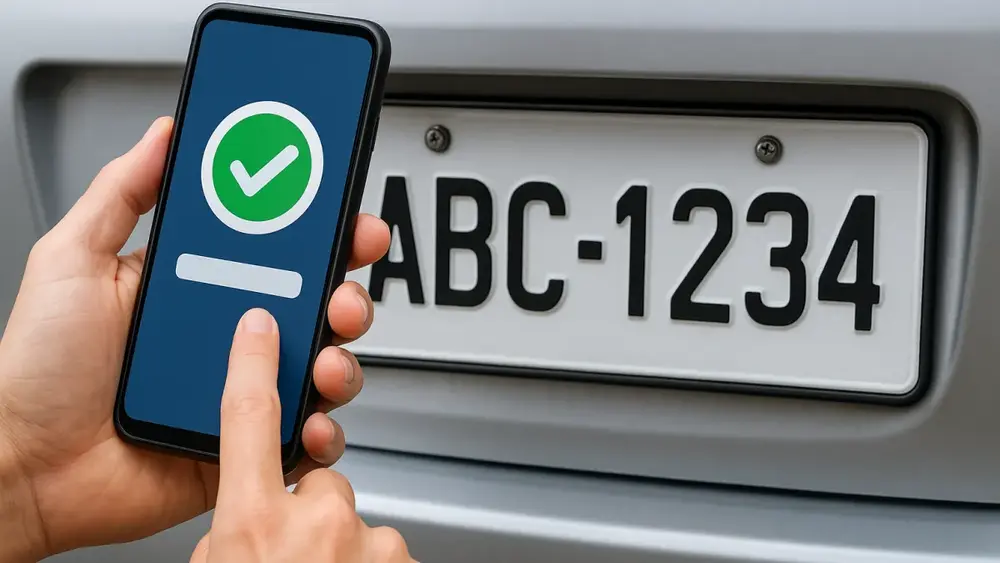 Verificar Pagamento de Licenciamento pela Placa — situação atual