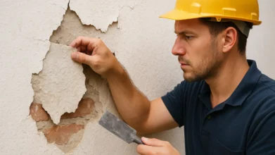 Descolamento de Reboco: Perda de Aderência do Revestimento