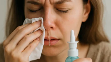 Rinorreia: Sintomas e Tratamento do Nariz Escorrendo
