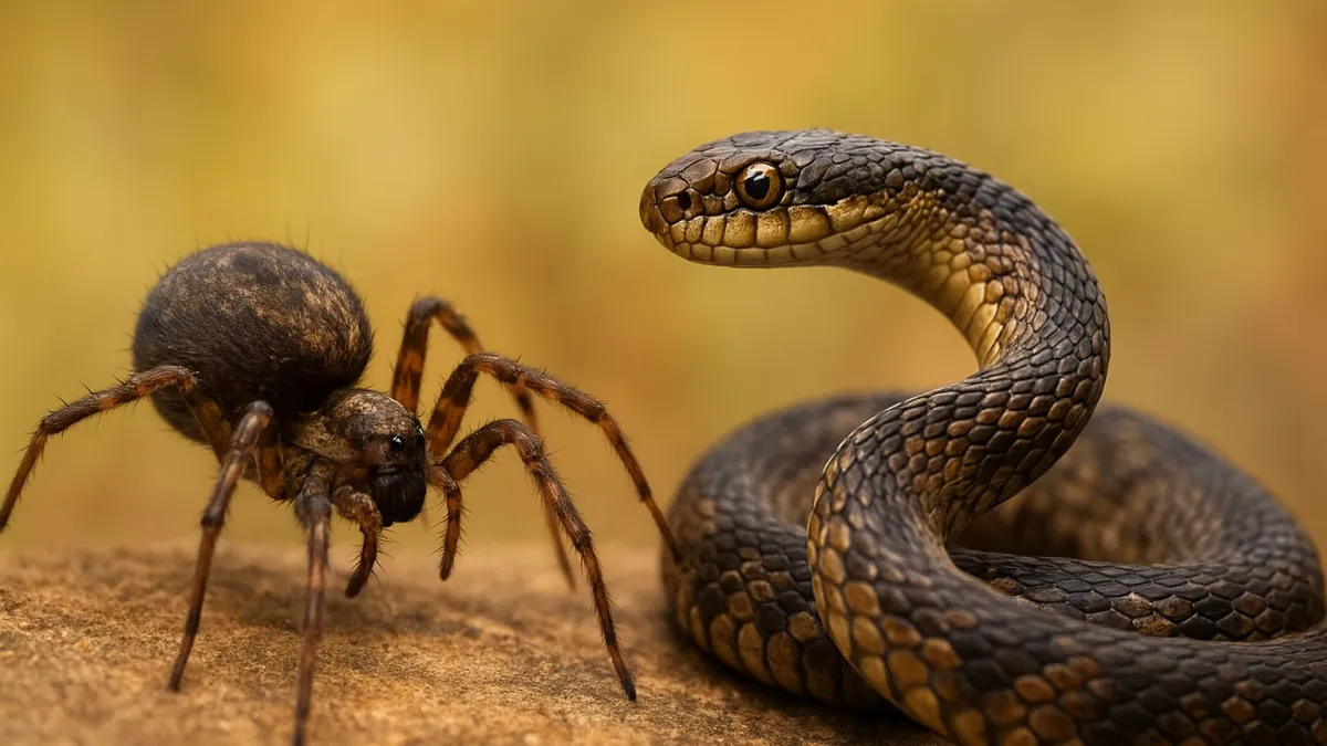 Sonhar com aranha e cobra: medos, cura e proteção Sonhar com aranha e cobra: medos, cura e proteção