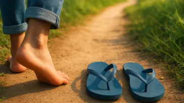 Sonhar com chinelo de outra pessoa: caminhos alheios