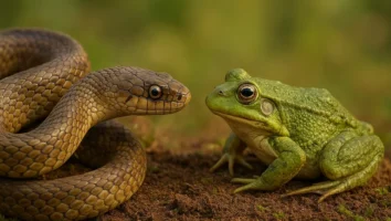 Sonhar com cobra e sapo: conflitos, cura e transformação