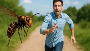 Sonhar com marimbondo correndo atrás de mim: atenção