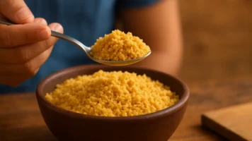 Sonhar comendo farofa: simplicidade, fartura e afeto