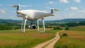 Como usam drones para gravar planos aéreos?