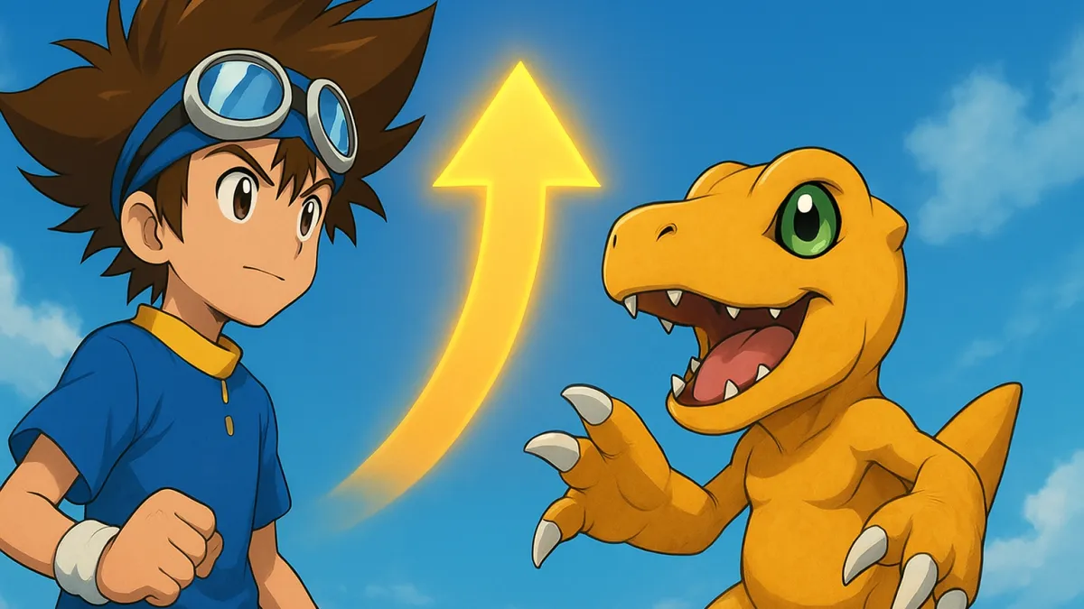 Digimon Adventure tri Toei Animation Tai Agumon evolução