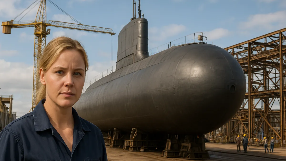Estaleiro de Cate Shortland Abbie Cornish submarinos Austrália Estaleiro de Cate Shortland Abbie Cornish submarinos Austrália