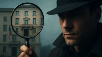 Filmes sobre operações de espionagem em embaixadas e consulados