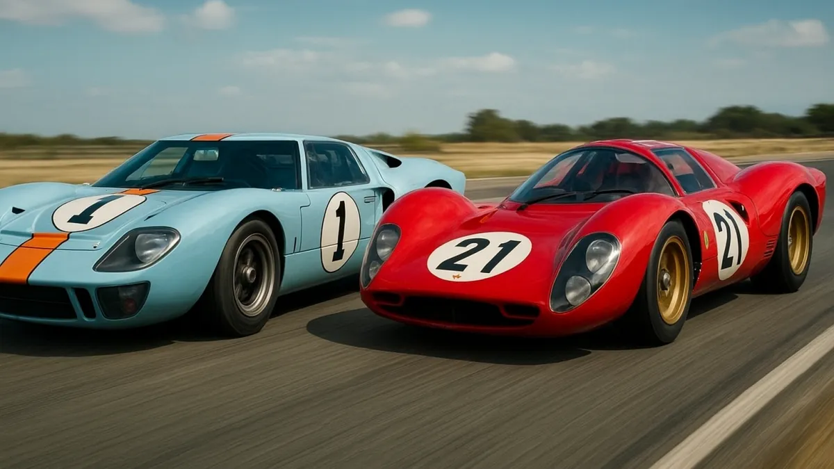 Ford vs Ferrari é filme de corrida real?