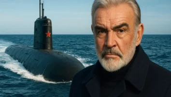 Hunt for Red October de John McTiernan Sean Connery submarino