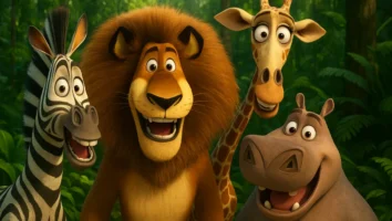 Madagascar: Animais do Zoológico na Selva da DreamWorks!