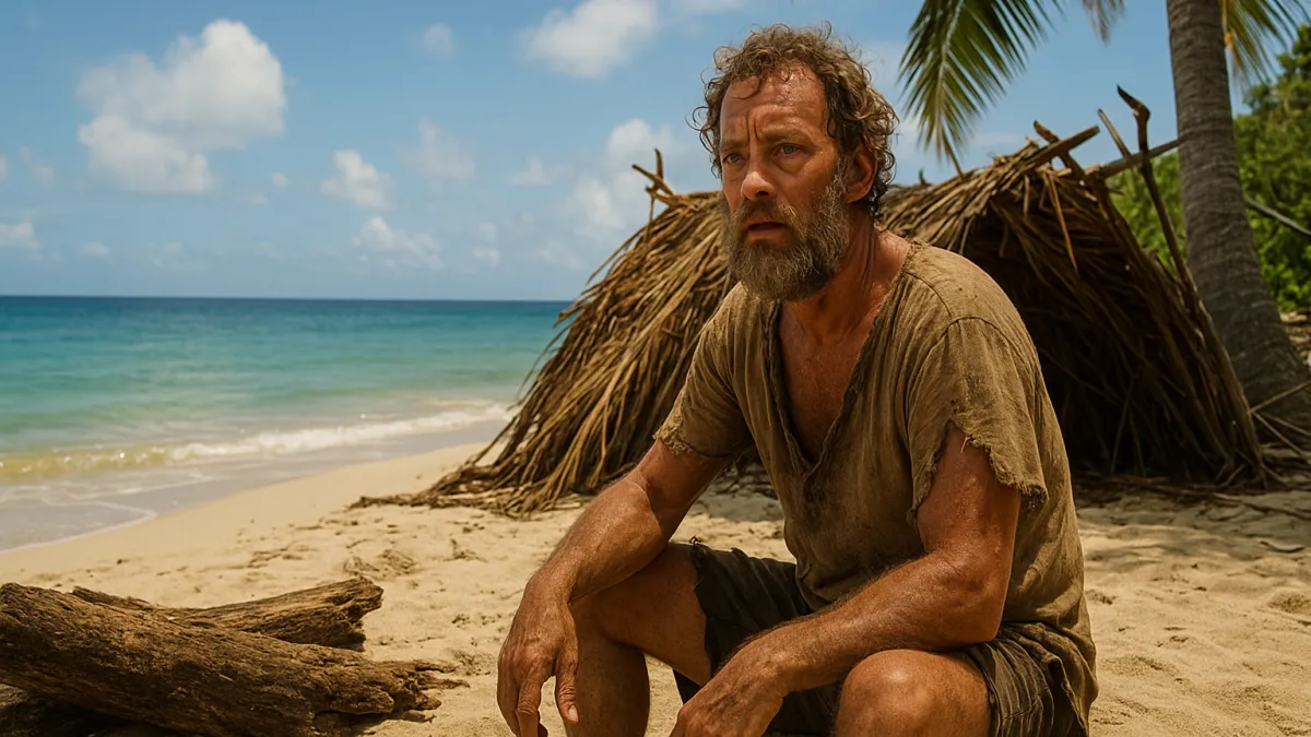 Náufrago: Hanks e a Luta Solitária Pela Vida na Ilha Deserta Náufrago: Hanks e a Luta Solitária Pela Vida na Ilha Deserta