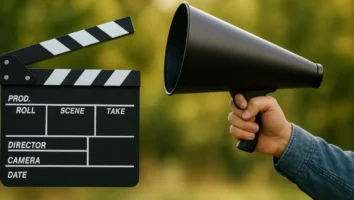 Quem dirige sem usar claquete no set?