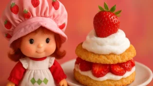 Strawberry Shortcake 1980 DIC morango amizade doces meninas Strawberry Shortcake 1980 DIC morango amizade doces meninas
