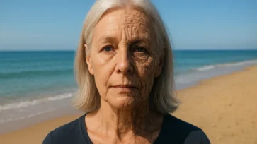 Velha M Night Shyamalan praia envelhecimento rápido mistério