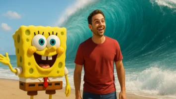 Bob Esponja: A Aventura Fora D’Água – Live Action e CGI!