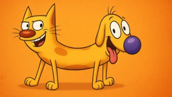 CatDog (1998): A estranha vida dos irmãos gato e cachorro!