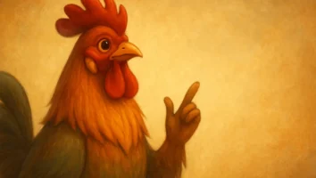 Galo Cláudio: As lições de vida do galo mais sábio da TV clássica