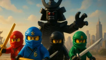 Lego Ninjago: Ninjas Protegem a Cidade do Vilão Garmadon