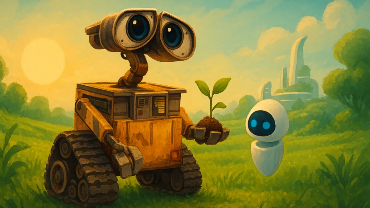 WALL-E: Robôs, amor e ecologia em uma história futurista Pixar WALL-E: Robôs, amor e ecologia em uma história futurista Pixar