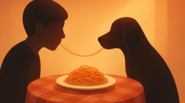 Dama e o Vagabundo: A cena do espaguete que encantou gerações Dama e o Vagabundo: A cena do espaguete que encantou gerações