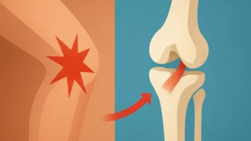 Diferença entre entorse e lesão ligamentar no joelho