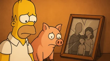 Os Simpsons: O Filme (2007): Homer, porco e a crise familiar!