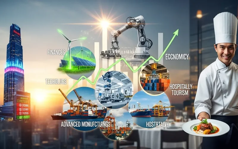 Setores que se destacam na alta econômica