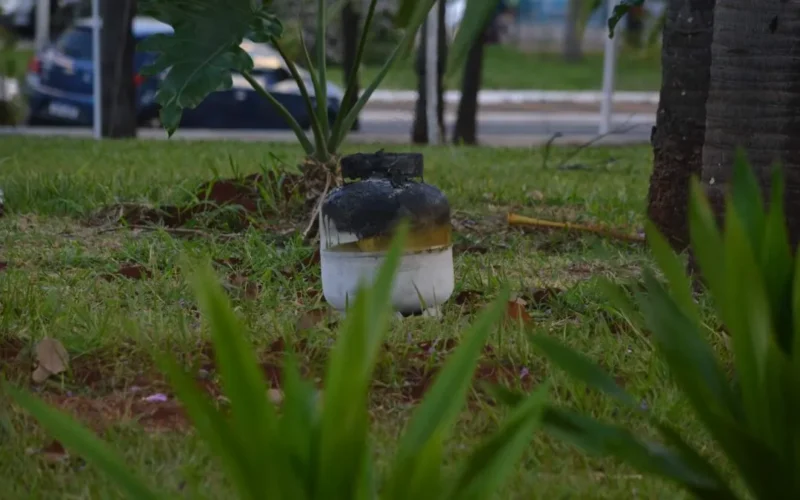 Botijão pega fogo antes do Arraial de Santo Antônio