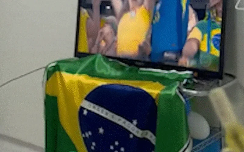 Pacientes do HU transformam internação em torcida pelo hexa